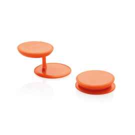 Универсальный держатель для телефона Stick n Hold, оранжевый, Цвет: оранжевый, Размер: , высота 0,8 см., диаметр 4 см.