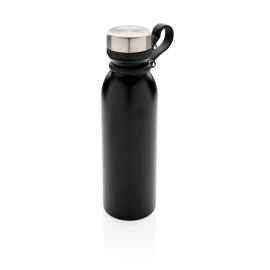 Вакуумная бутылка Copper с петлей, 600 мл, черный, Цвет: черный, Размер: , высота 25,5 см., диаметр 7,1 см.