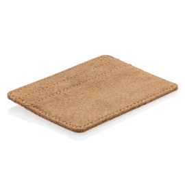 Эко-кошелек Cork c RFID защитой, коричневый, Цвет: коричневый, Размер: Длина 10,2 см., ширина 0,2 см., высота 7,6 см.