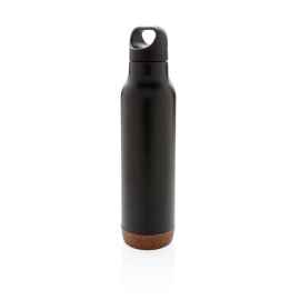 Герметичная вакуумная бутылка Cork, 600 мл, Черный, Цвет: черный, Размер: , высота 29 см., диаметр 7,2 см.
