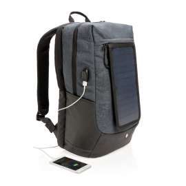 Рюкзак для ноутбука Swiss Peak на солнечных батареях, черный, Цвет: черный, Размер: Длина 16 см., ширина 29 см., высота 47 см.