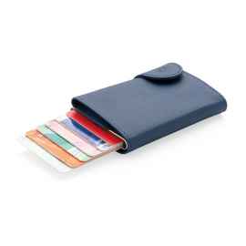 Кошелек с держателем для карт C-Secure RFID, голубой, синий,, Цвет: синий, Размер: Длина 9,5 см., ширина 6,8 см., высота 1,6 см.