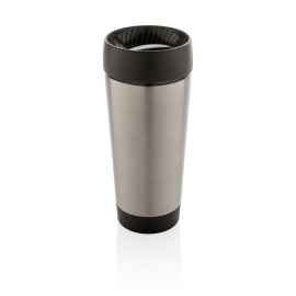 Вакуумная термокружка  для кофе Easy clean, серебряный, серебряный, Цвет: серебряный, Размер: , высота 20 см., диаметр 8 см.