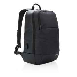 Рюкзак Swiss Peak для ноутбука 15', черный, Цвет: черный, Размер: Длина 13,5 см., ширина 30 см., высота 45 см.