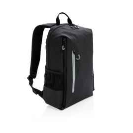 Рюкзак для ноутбука Lima 15' с RFID защитой и разъемом USB, черный, черный, серый, Цвет: черный, серый, Размер: Длина 29 см., ширина 12 см., высота 41 см.