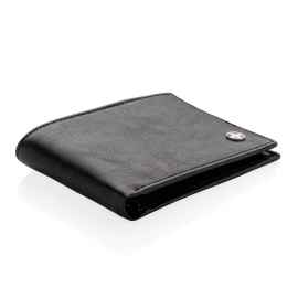 Бумажник Swiss Peak с защитой от сканирования RFID, черный, черный, Цвет: черный, Размер: Длина 0,6 см., ширина 11,5 см., высота 8,3 см.