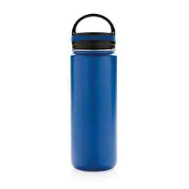 Герметичная вакуумная бутылка с широким горлышком, Синий, Цвет: синий, Размер: , высота 25 см., диаметр 7,3 см.