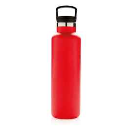 Герметичная вакуумная бутылка, Красный, Цвет: красный, Размер: , высота 27,5 см., диаметр 7,3 см.