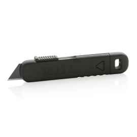 Безопасный строительный нож для посылок, Цвет: черный, Размер: Длина 12,8 см., ширина 2,6 см., высота 1,3 см.