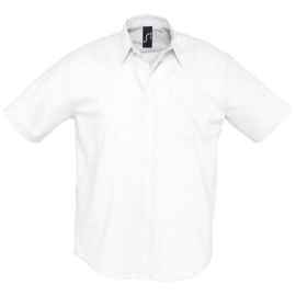 Рубашка мужская с коротким рукавом Brisbane белая, размер L, Цвет: белый, Размер: L