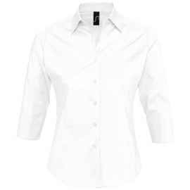 Рубашка женская с рукавом 3/4 Effect 140 белая, размер XS, Цвет: белый, Размер: XS
