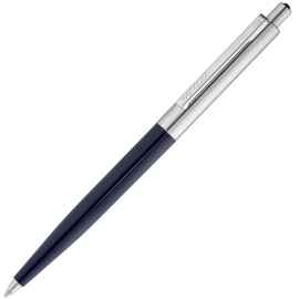 Ручка шариковая Senator Point Metal, темно-синяя, Цвет: темно-синий, Размер: 13