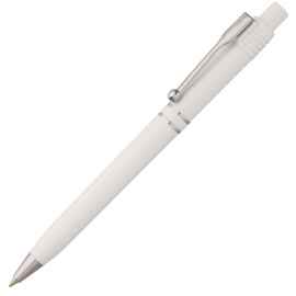 Ручка шариковая Raja Chrome, белая, Цвет: белый, Размер: 14х1 см