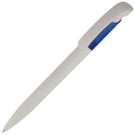 Ручка шариковая Bio-Pen, белая с синим, Цвет: синий, Размер: 14