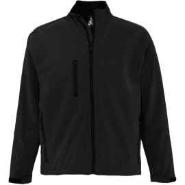 Куртка мужская на молнии Relax 340 черная, размер S, Цвет: черный, Размер: S