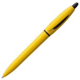 Ручка шариковая S! (Си), желтая, Цвет: желтый, Размер: 13