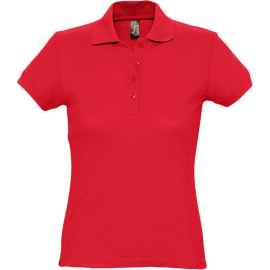 Рубашка поло женская Passion 170 красная, размер S, Цвет: красный, Размер: S