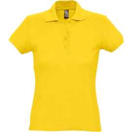 Рубашка поло женская Passion 170 желтая, размер S, Цвет: желтый, Размер: S