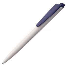 Ручка шариковая Senator Dart Polished, бело-синяя, Цвет: белый, синий, Размер: 14,3x1 см