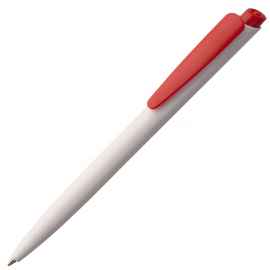Ручка шариковая Senator Dart Polished, бело-красная, Цвет: красный, Размер: 14