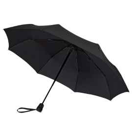 Складной зонт Gran Turismo, черный, Цвет: черный, Размер: Длина 64 см