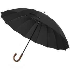 Зонт-трость Big Boss, черный, Цвет: черный, Размер: длина 105 см