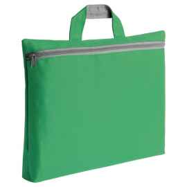 Сумка-папка Simple, зеленая, Цвет: зеленый, Размер: 39x29x5 см