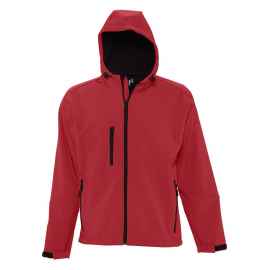 Куртка мужская с капюшоном Replay Men красная, размер S, Цвет: красный, Размер: S