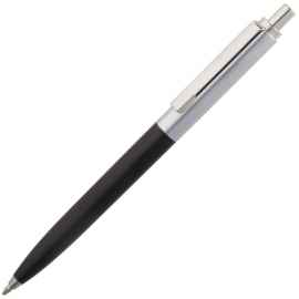 Ручка шариковая Popular, черная, Цвет: черный, Размер: 14