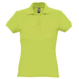 Рубашка поло женская Passion 170 , Цвет: зеленое яблоко, Размер: S