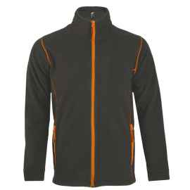 Куртка мужская Nova Men 200, темно-серая с оранжевым, размер L, Цвет: оранжевый, серый, Размер: L