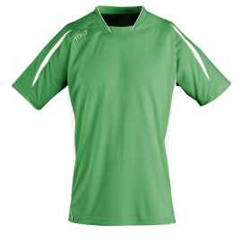 Футболка спортивная Maracana 140, зеленая с белым, размер M, Цвет: зеленый, Размер: M