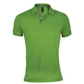 Рубашка поло мужская Patriot 200, зеленая, размер S, Цвет: зеленый, Размер: S