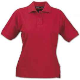 Рубашка поло женская Semora, красная, размер XL, Цвет: красный, Размер: XL