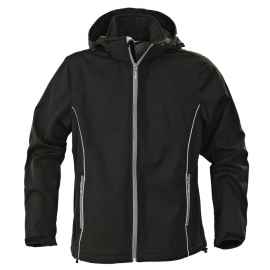 Куртка софтшелл мужская Skyrunning, черная, размер S, Цвет: черный, Размер: S