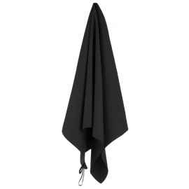 Спортивное полотенце Atoll Medium, черное, Цвет: черный, Размер: 50х100 см