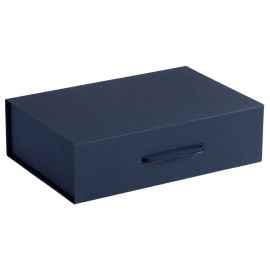 Коробка Case, подарочная, синяя, Цвет: синий, Размер: 35