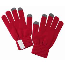 Сенсорные перчатки Scroll, красные, Цвет: красный, Размер: 10х22