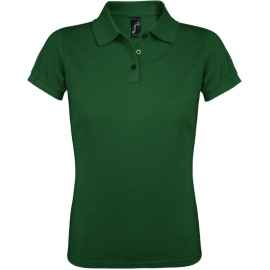 Рубашка поло женская Prime Women 200 темно-зеленая, размер M