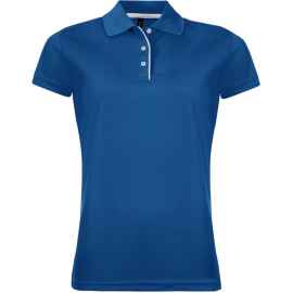Рубашка поло женская Performer Women 180 ярко-синяя, размер S, Цвет: синий, Размер: S