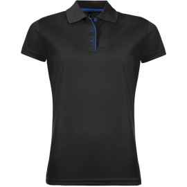 Рубашка поло женская Performer Women 180 черная, размер XXL, Цвет: черный, Размер: XXL