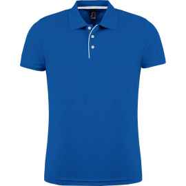 Рубашка поло мужская Performer Men 180 ярко-синяя, размер 3XL, Цвет: синий, Размер: 3XL