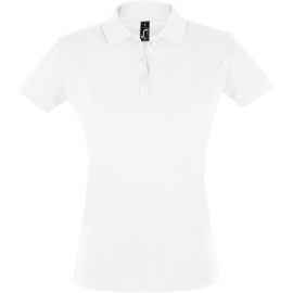 Рубашка поло женская Perfect Women 180 белая, размер L, Цвет: белый, Размер: L