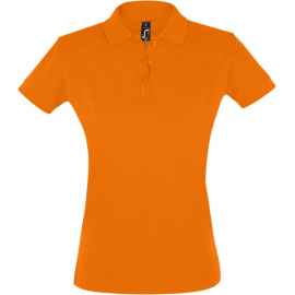 Рубашка поло женская Perfect Women 180 оранжевая, размер S, Цвет: оранжевый, Размер: S