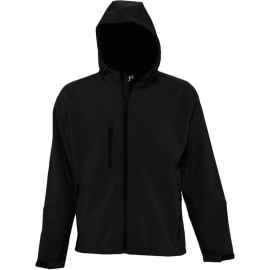 Куртка мужская с капюшоном Replay Men 340 черная, размер S, Цвет: черный, Размер: S