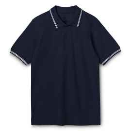 Рубашка поло Virma Stripes, темно-синяя, размер M, Цвет: темно-синий, Размер: M