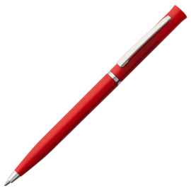 Ручка шариковая Euro Chrome, красная, Цвет: красный, Размер: 13
