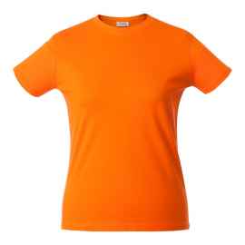 Футболка женская Heavy Lady оранжевая, размер XS, Цвет: оранжевый, Размер: XS