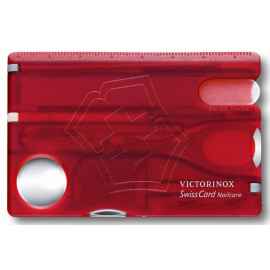 Набор инструментов SwissCard Nailcare, красный, Цвет: красный, Размер: 8