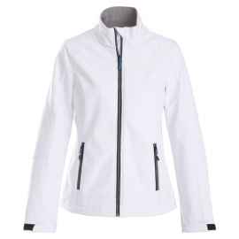 Куртка софтшелл женская Trial Lady белая, размер XS, Цвет: белый, Размер: XS